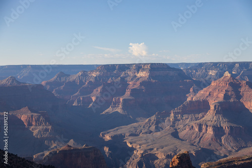 View into the Grand Canyon National Park from South Rim, Arizona