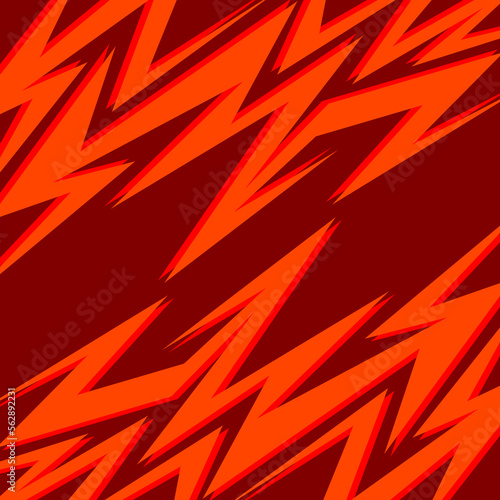 Abstract background with reflective arrow pattern