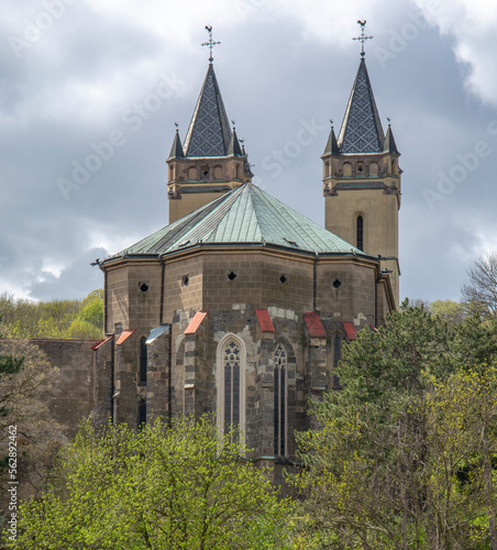 Basilica Minor of Saint Benedict. Hronsky Benadik. Slovakia. photo