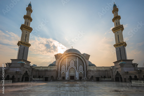 Photography Federal Territory Mosque in kuala lumpur, malaysia