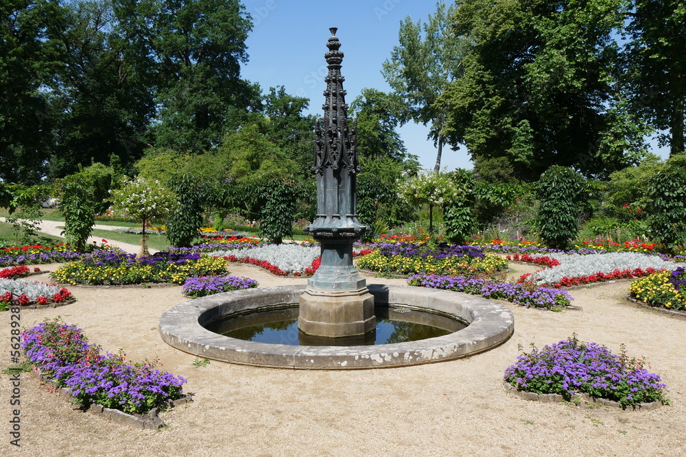 Brunnen im Babelsberger Park
