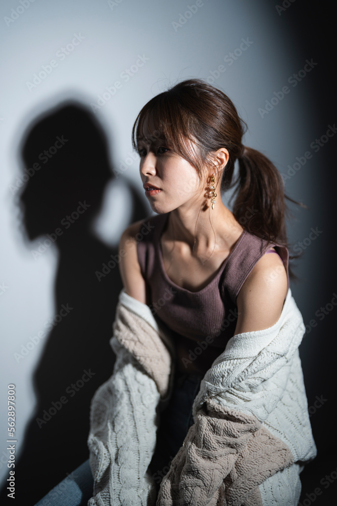 Fototapeta premium クールな女性