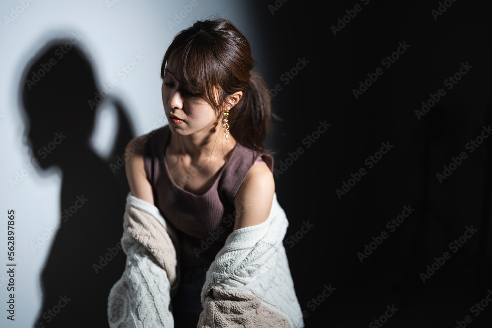 Fototapeta premium クールな女性