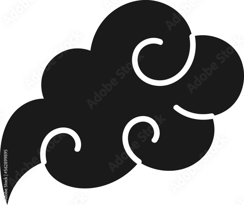 Japanese cloud doodle