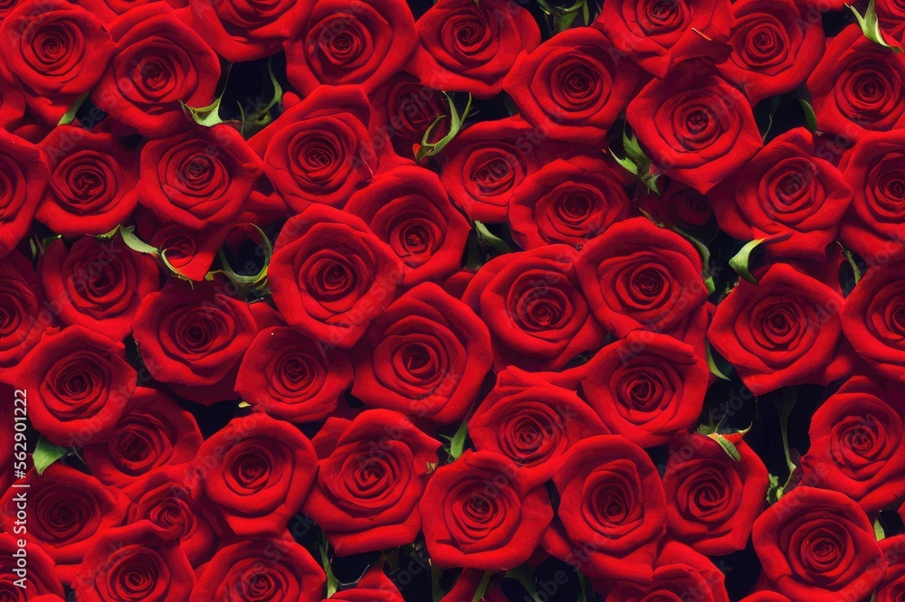 Valentine's Day Roses Seamless Repeating Repeatable Texture Pattern Tiled Tessellation Background Image Valentine's Day Roses Seamless Repeating Repeatable Texture Pattern Tiled Tessellation Background Image