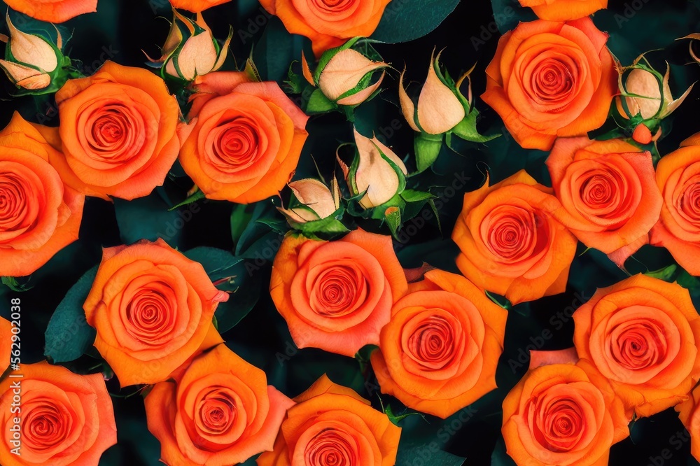 Valentine's Day Roses Seamless Repeating Repeatable Texture Pattern Tiled Tessellation Background Image Valentine's Day Roses Seamless Repeating Repeatable Texture Pattern Tiled Tessellation Background Image
