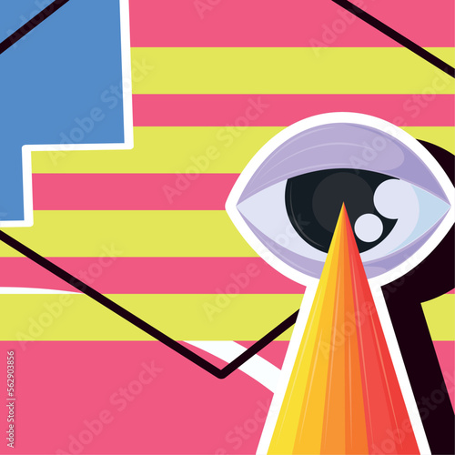 eye optical 90s modern