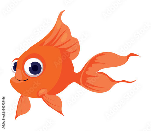 goldfish cartoon icon