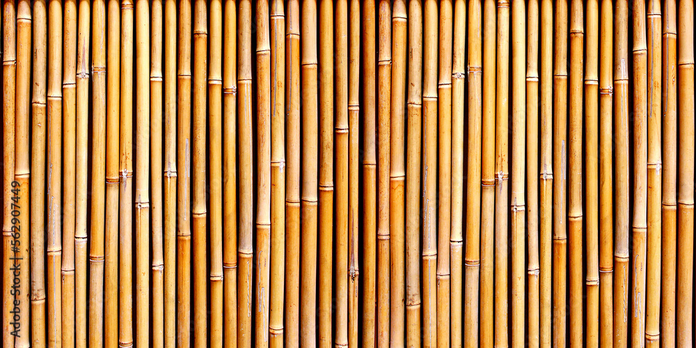 old bamboo wood of fence wall background old bamboo wood of fence wall background