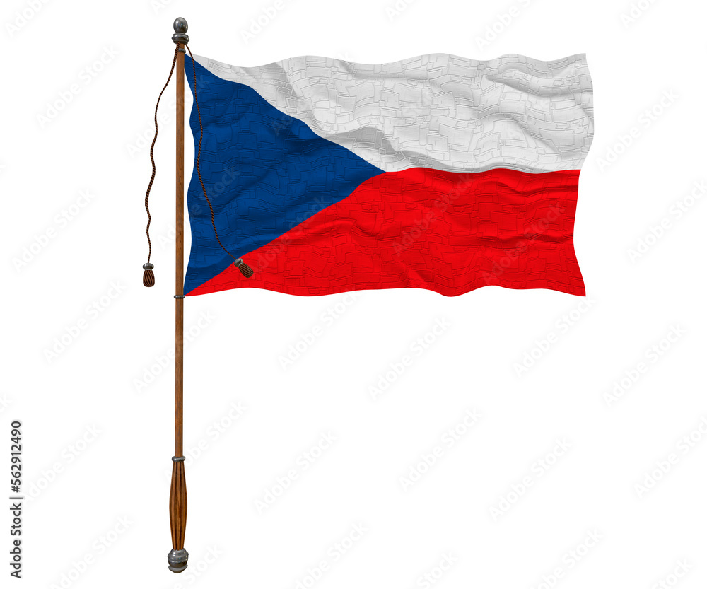 National Flag Czech Republic. Background with flag of Czech Republic National Flag Czech Republic. Background with flag of Czech Republic