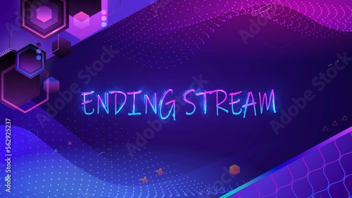 ending stream animated overly gaming overly, Twitch overlays 