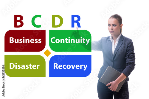 Business continuity disaster recovery concept © Elnur