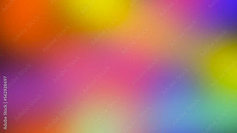 Colorful blurry brave colors art background
