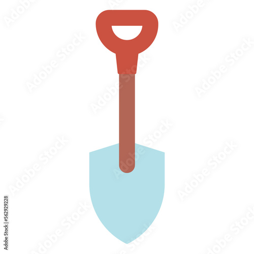 spade tool illustration