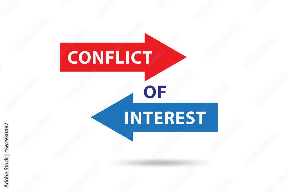 Conflict of interest concept in ethical business Conflict of interest concept in ethical business