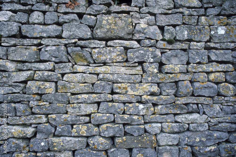 Stone wall, France