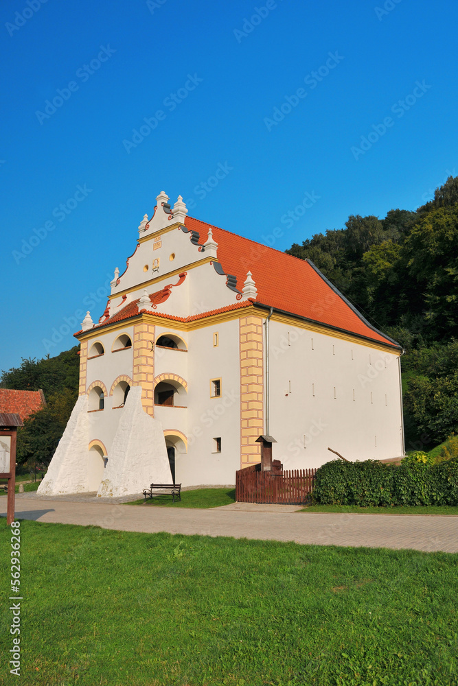 Old granary in Kazimierz Dolny, Lublin Voivodeship, Poland.