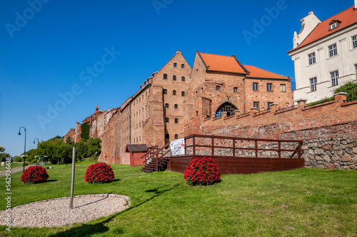 The famous Grudziądz Granaries, Kuyavian-Pomeranian Voivodeship, Poland. photo