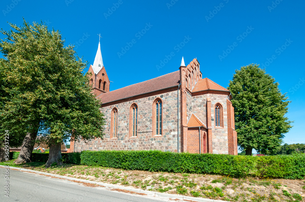 Church of Our Lady of the Rosary in Popielewo, West Pomeranian Voivodeship, Poland Church of Our Lady of the Rosary in Popielewo, West Pomeranian Voivodeship, Poland