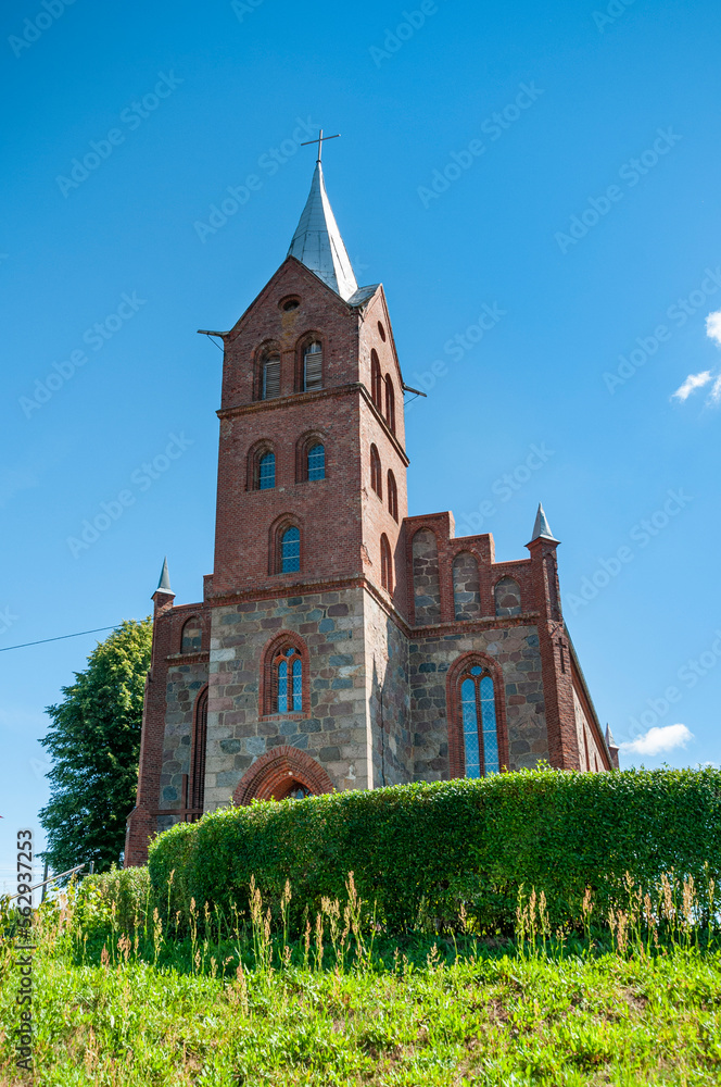 Church of Our Lady of the Rosary in Popielewo, West Pomeranian Voivodeship, Poland	
