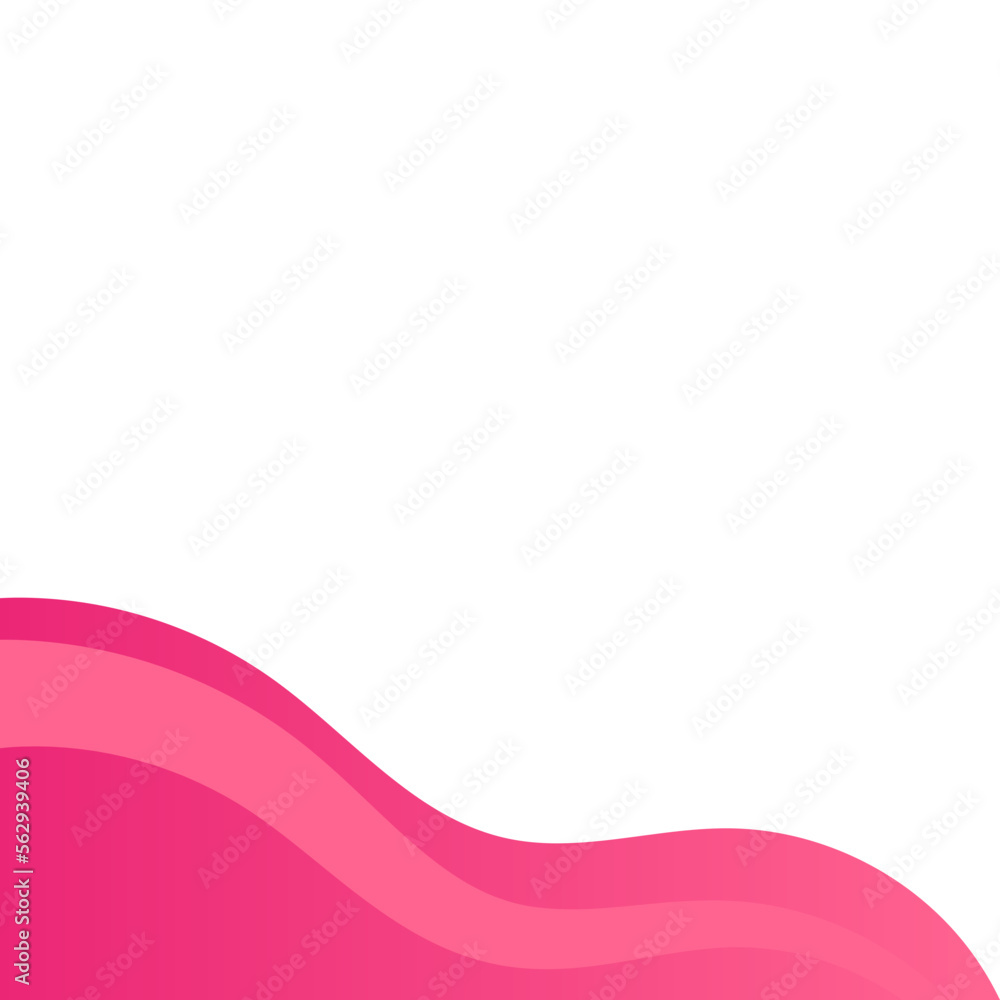 Obraz premium Pink Gradient Wave (9)