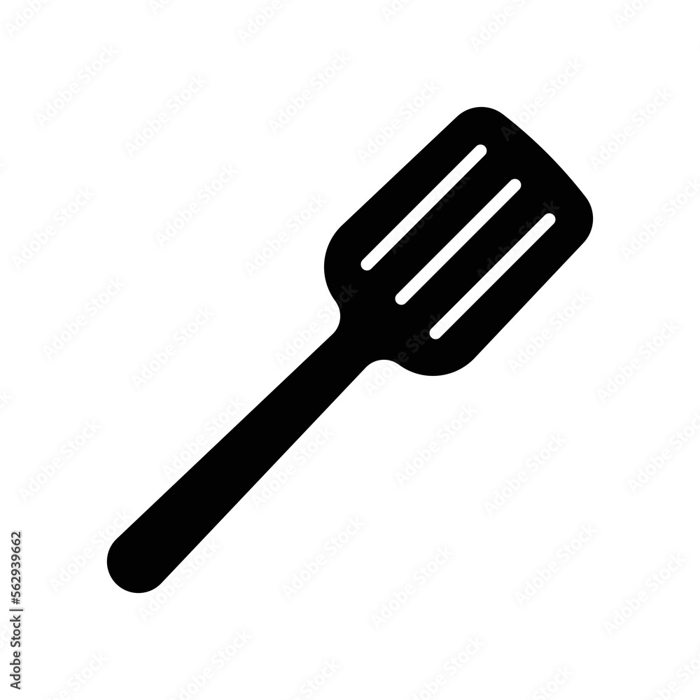 spatula icon vector design template in white background spatula icon vector design template in white background