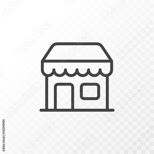 Outline style ui icons collection. Vector black linear illustration. Grocery store marketing and retail line symbol isolated on background, Design element.