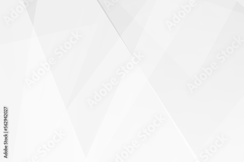 Abstract white and grey on light silver background modern design. Vector illustration EPS 10. © Yuriy