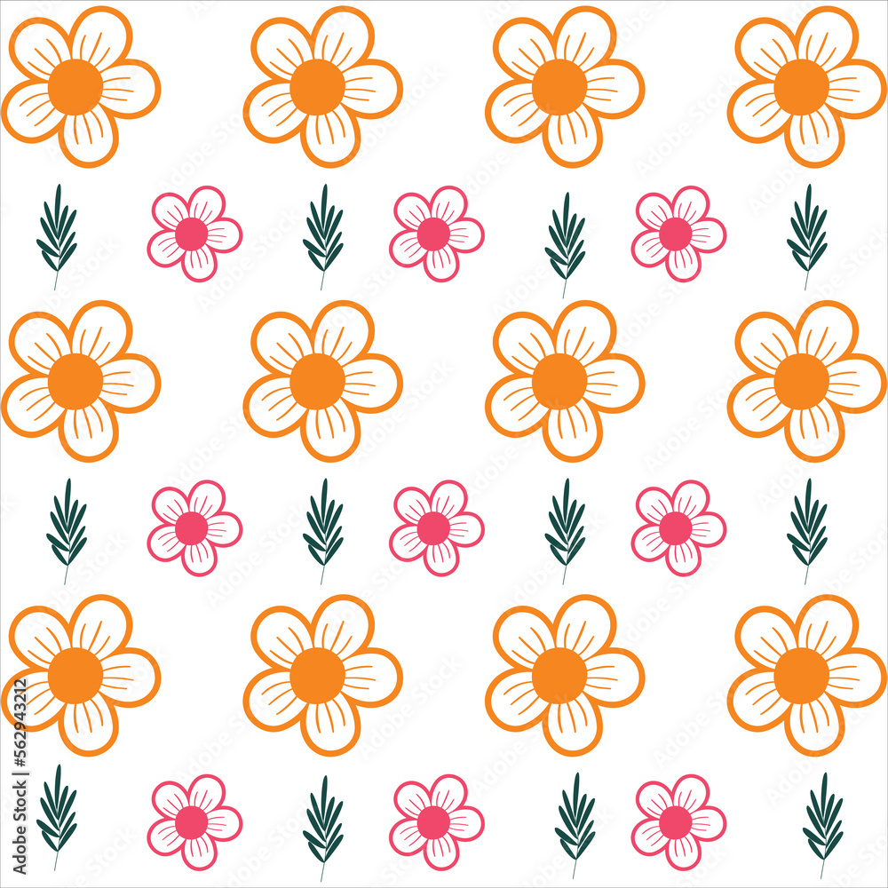 Flowers pattern Flowers pattern