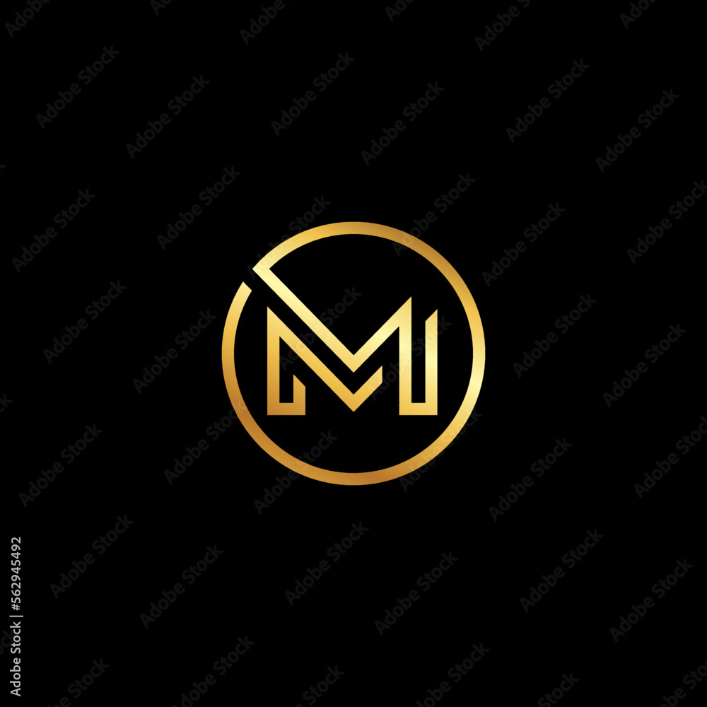 round letter M company logo round letter M company logo