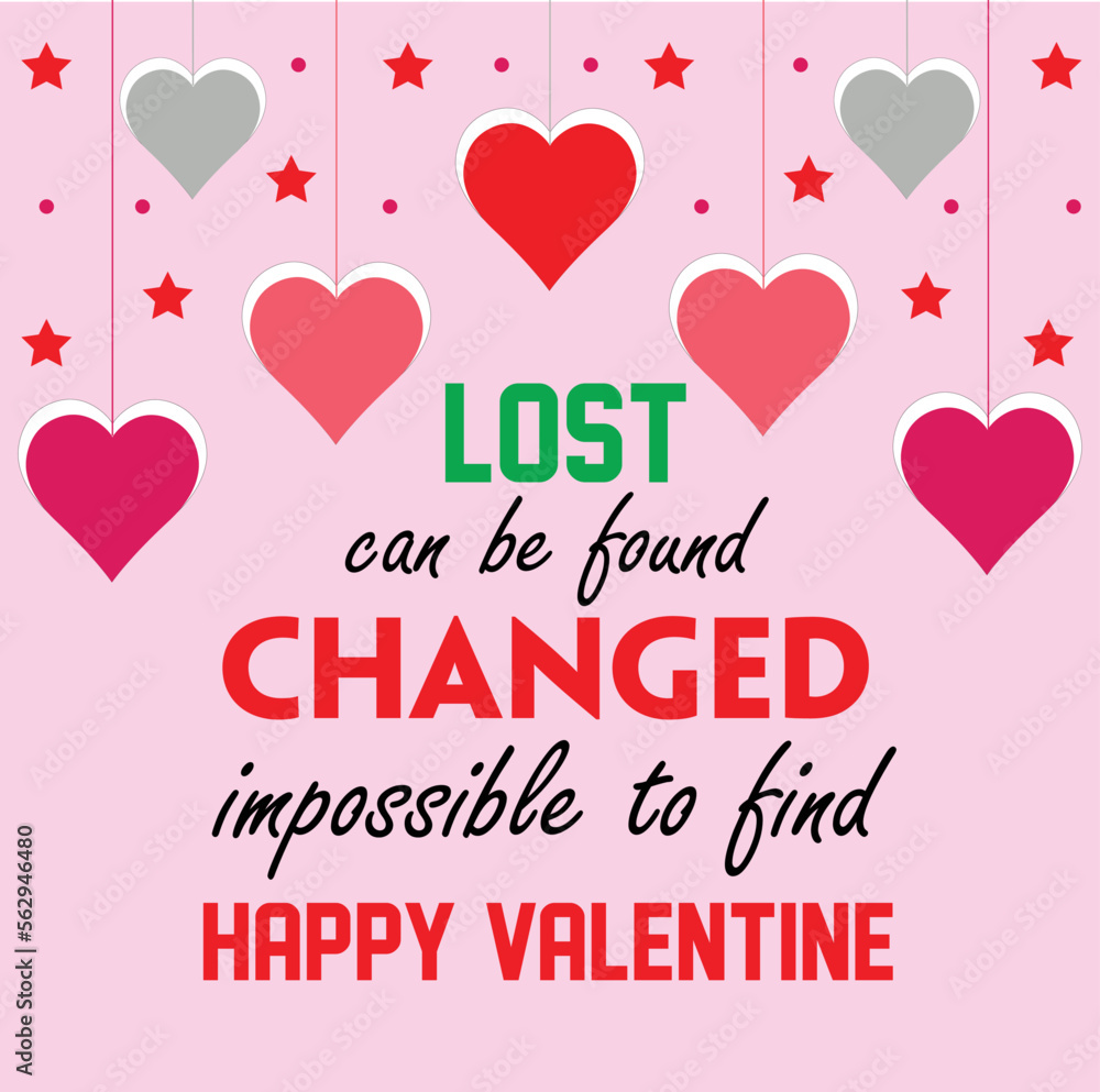 I lost My Love and Valentine