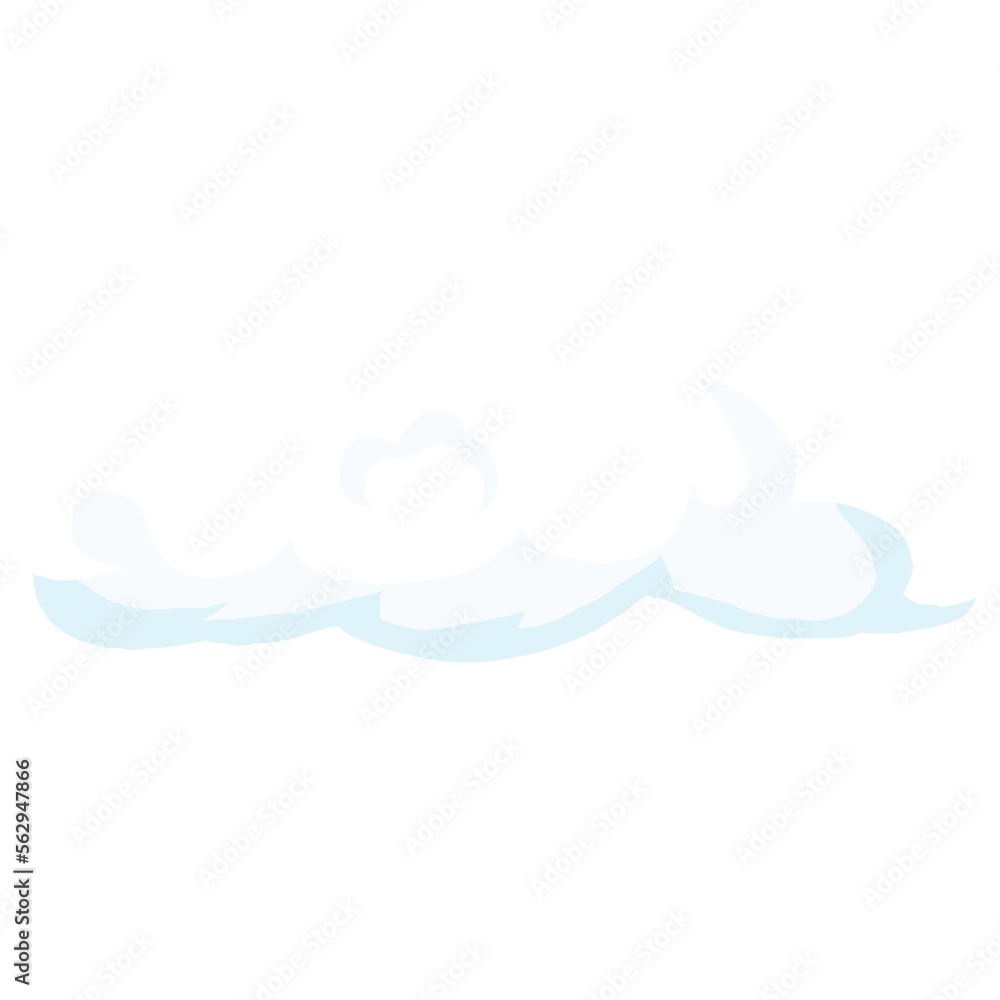 White fluffy cloud. White fluffy cloud.