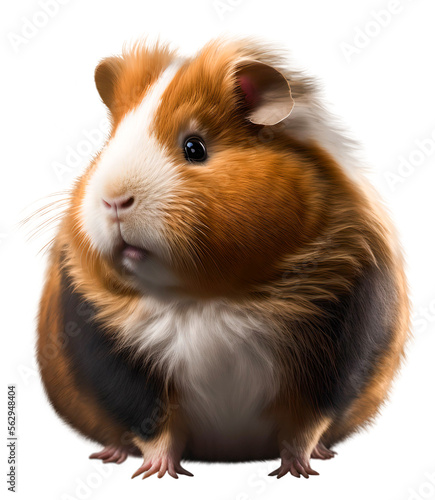 guinea pig, illustration on transparent background