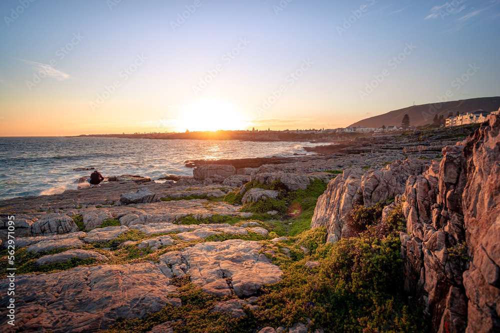 Hermanus, Seafront, South Africa, Sunset, Summer