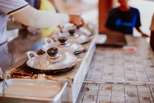 Traditional Muslim food popular among Malaysians. 