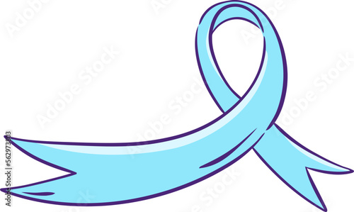 vector illustration of awareness ribbon