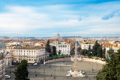 Roma piazza del Popolo