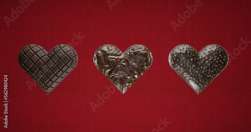 chocolate heart 3D