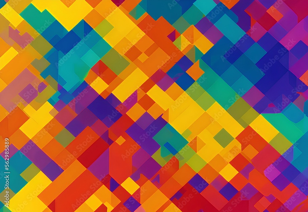 Generative AI,full frame shot of multi colored abstract background, PPT, PPT template Generative AI,full frame shot of multi colored abstract background, PPT, PPT template