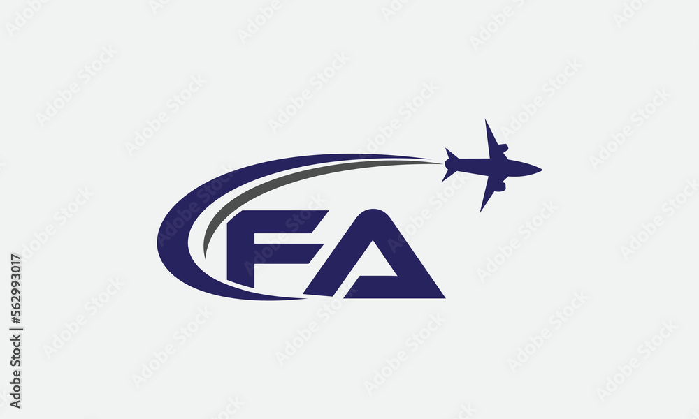 Tour and travel logo design, Airline agency symbol and aviation company monogram vector Tour and travel logo design, Airline agency symbol and aviation company monogram vector