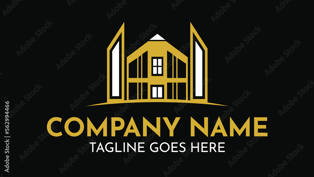Stand Out with a Creative Minimal House and Building Logo