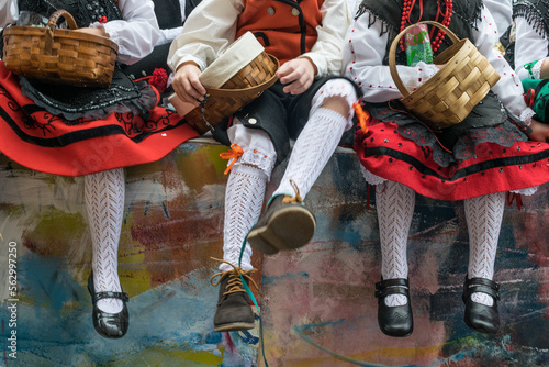 Fiestas de El Bollo in Aviles, Spain