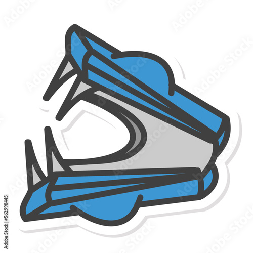Aesthetic Hook opener Sticker Back To School