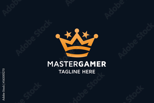 Master Gamer Pro Logo Template