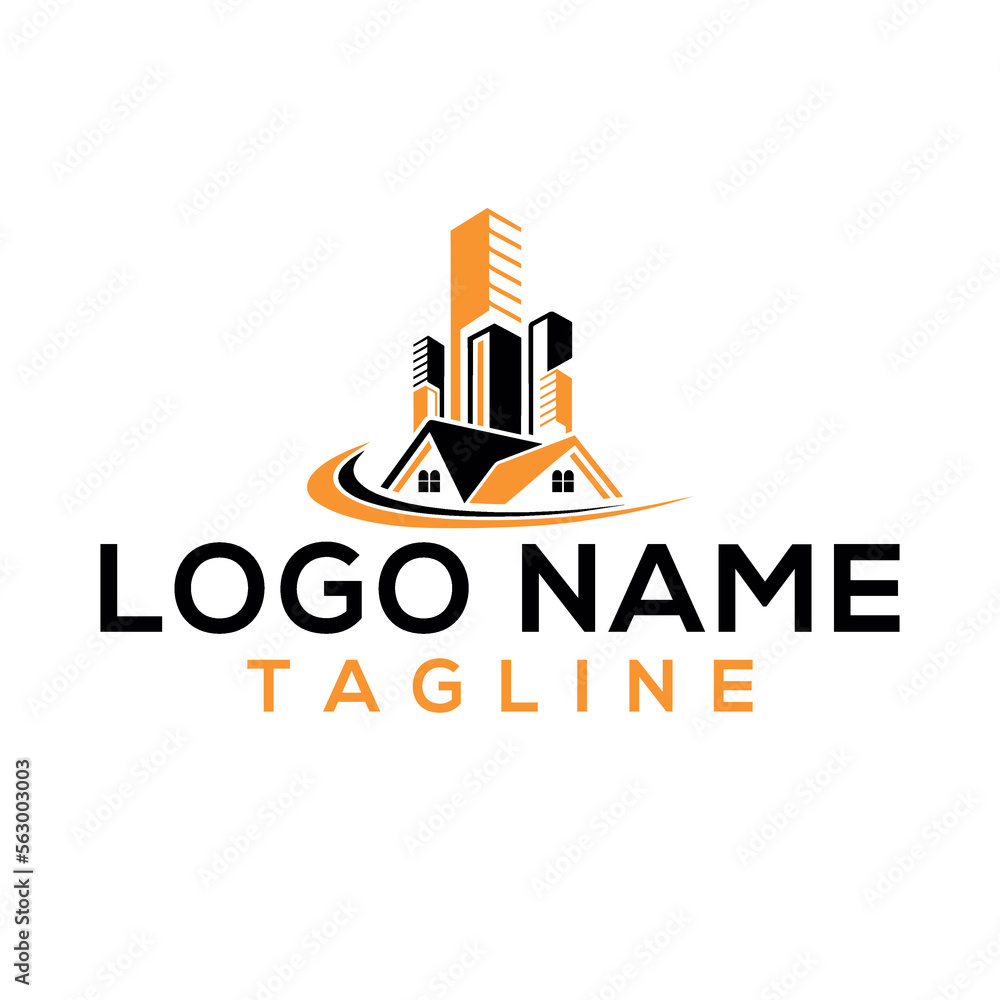 Real state logo design with vector format. Real state logo design with vector format.