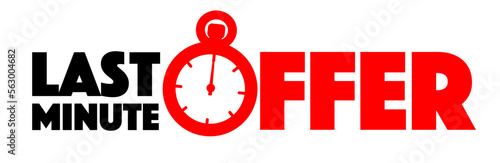 Last minute offer