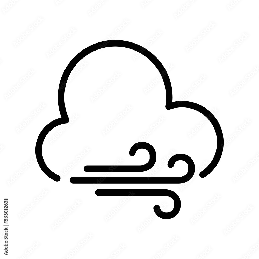 Windy icon vector design template Windy icon vector design template
