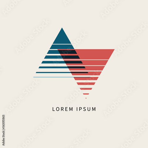 Business arrows, company logo
