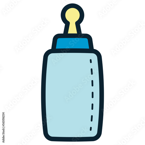 baby bottle illustration