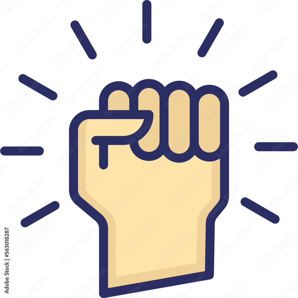 Autonomy, close fist Vector Icon which can easily modify or edit
Autonomy, close fist Vector Icon which can easily modify or edit